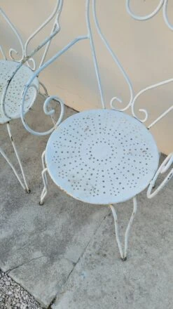 Salon De Jardin Série De 6 Fauteuils En Fer De Jardin -Jardin Fournitures Boutique decec5a8 16fb 4c7d a0d3 16607a928638