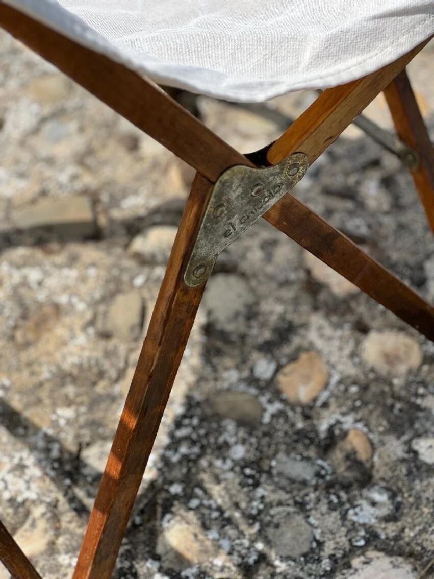 Paire De Fauteuils "El Chicolo" 1930 Art Déco De La Croisière Jaune 14 Paire De Fauteuils "El Chicolo" 1930 Art Déco De La Croisière Jaune – Image 12