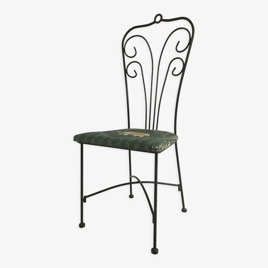 Chaise De Jardin Verte Fonte D'acier Vintage 3 Chaise De Jardin Verte Fonte D'acier Vintage