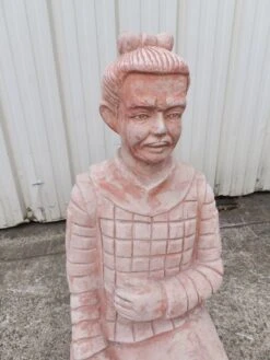 Statue De Jardin Guerrier XIAN Agenouillé En Terre Cuite 87 Cm -Jardin Fournitures Boutique e3d79d1b 0ae2 465a 934e 7ba8b5f84267
