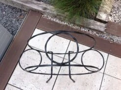 Porte Plante En Fer Forgé Noir, Vintage Années 60 -Jardin Fournitures Boutique e3f70ba9 a81b 4901 b18a 2e4ebf712a07