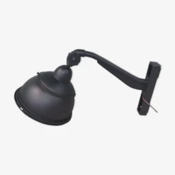 Lanterne Ronde D'éclairage Public De La Ville De Paris Fabriquée Par Saunier Duval Circa 1950