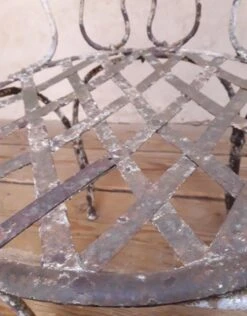 Fauteuil De Jardin XIX° En Fer Forgé -Jardin Fournitures Boutique e5442cd7 bd8a 47b8 a95d e168b2b4f88f