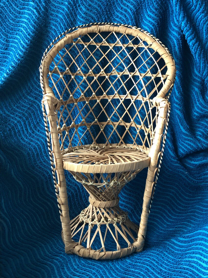 Fauteuil Emmanuelle En Osier Pour Plante Ou Poupée 4 Fauteuil Emmanuelle En Osier Pour Plante Ou Poupée – Image 2