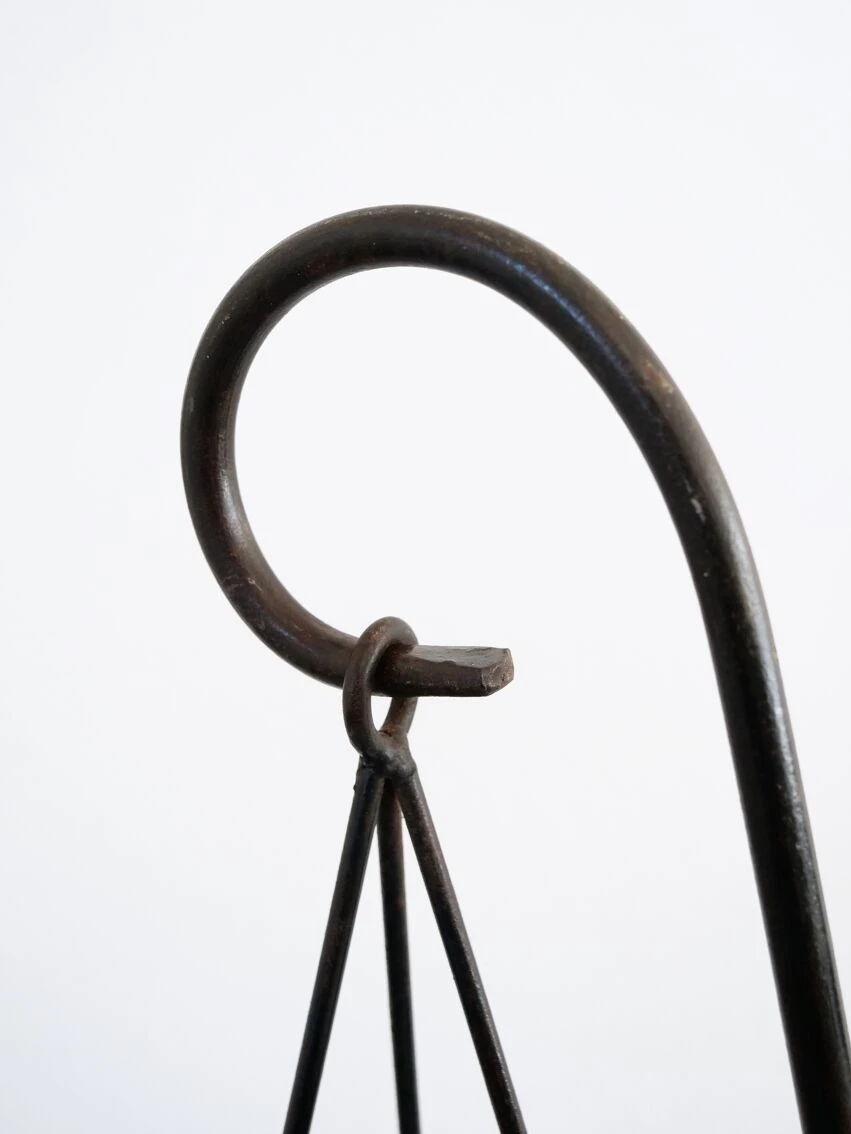 Pied Pour Plante Suspendue En Métal Courbé Jardinière 10 Pied Pour Plante Suspendue En Métal Courbé Jardinière – Image 8