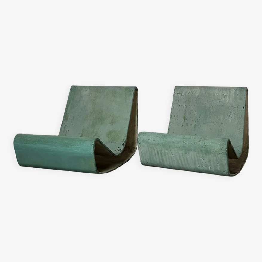 Paire De Fauteuils Loop Par Willy Guhl Pour Eternit Suisse Années 1950 3 Paire De Fauteuils Loop Par Willy Guhl Pour Eternit Suisse Années 1950