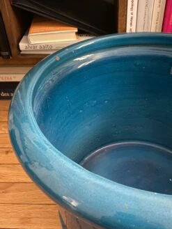 Cache Pot Bleu Avec Fleur De Lys -Jardin Fournitures Boutique e8ef10fc 911b 47b2 b902 db7cc80c3095