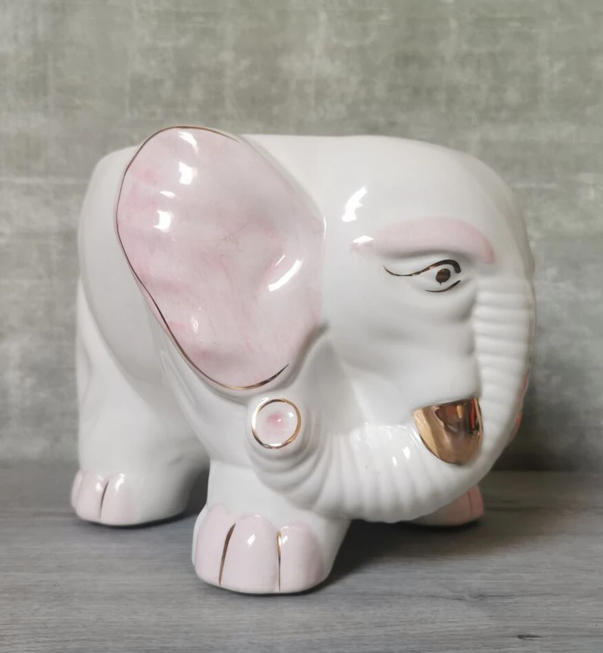 Jardinière Eléphant En Céramique 7 Jardinière Eléphant En Céramique – Image 5