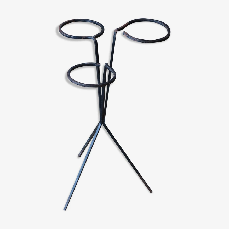 Jardinière Tripode Porte Plantes En Métal Années 50 3 Jardinière Tripode Porte Plantes En Métal Années 50