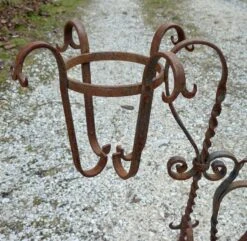 Support à Pots De Fleur Fer Forgé Vintage 1950-60 -Jardin Fournitures Boutique ecc18b21 268d 4e29 b887 81ee350872b7