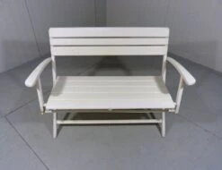Banc De Jardin Rétractable En Bois Blanc Des Années 1960 -Jardin Fournitures Boutique ee509f43 6fb4 4404 b5c6 c067b4e52795