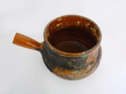 Ancienne Toupine, Poterie En Terre Cuite Vernissé, Hautes Pyrénées XIXème -Jardin Fournitures Boutique ee976481 1b55 4a39 b5ae 6aa705c0d605