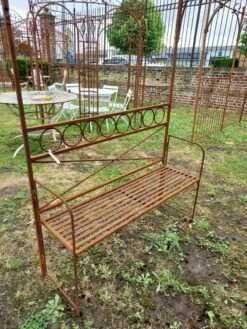 Gloriette / Pergola De Jardin En Fer Avec 2 Bancs -Jardin Fournitures Boutique ef0a26a1 b6c0 41c2 b723 357843e07729