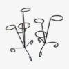 Lot De 2 Porte Plantes Fer Forgé -Jardin Fournitures Boutique f042c429 72b6 ffc4 8b85 08c31be62f5a
