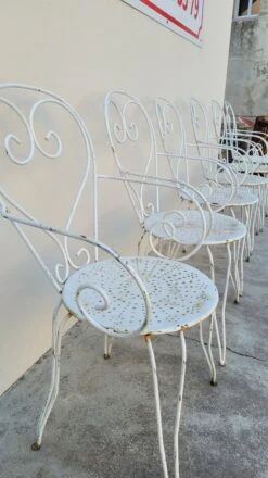 Salon De Jardin Série De 6 Fauteuils En Fer De Jardin -Jardin Fournitures Boutique f1288fc4 8d5f 40b4 aef4 66a1305b6dea