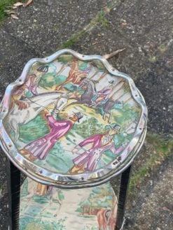 Sellette Porte Plante En Bois Et Métal Vintage -Jardin Fournitures Boutique f20f57b7 5ce1 4885 b90d 502de56ad534