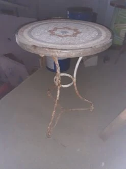 Table Ronde Guéridon Mosaïque -Jardin Fournitures Boutique f4bd2680 39eb 48dc b07f 1b82ab837d41