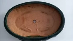 Pot à Bonzaï En Grès émaillé Vert -Jardin Fournitures Boutique f819661c 6e52 4dd0 80f4 17972920e0c9