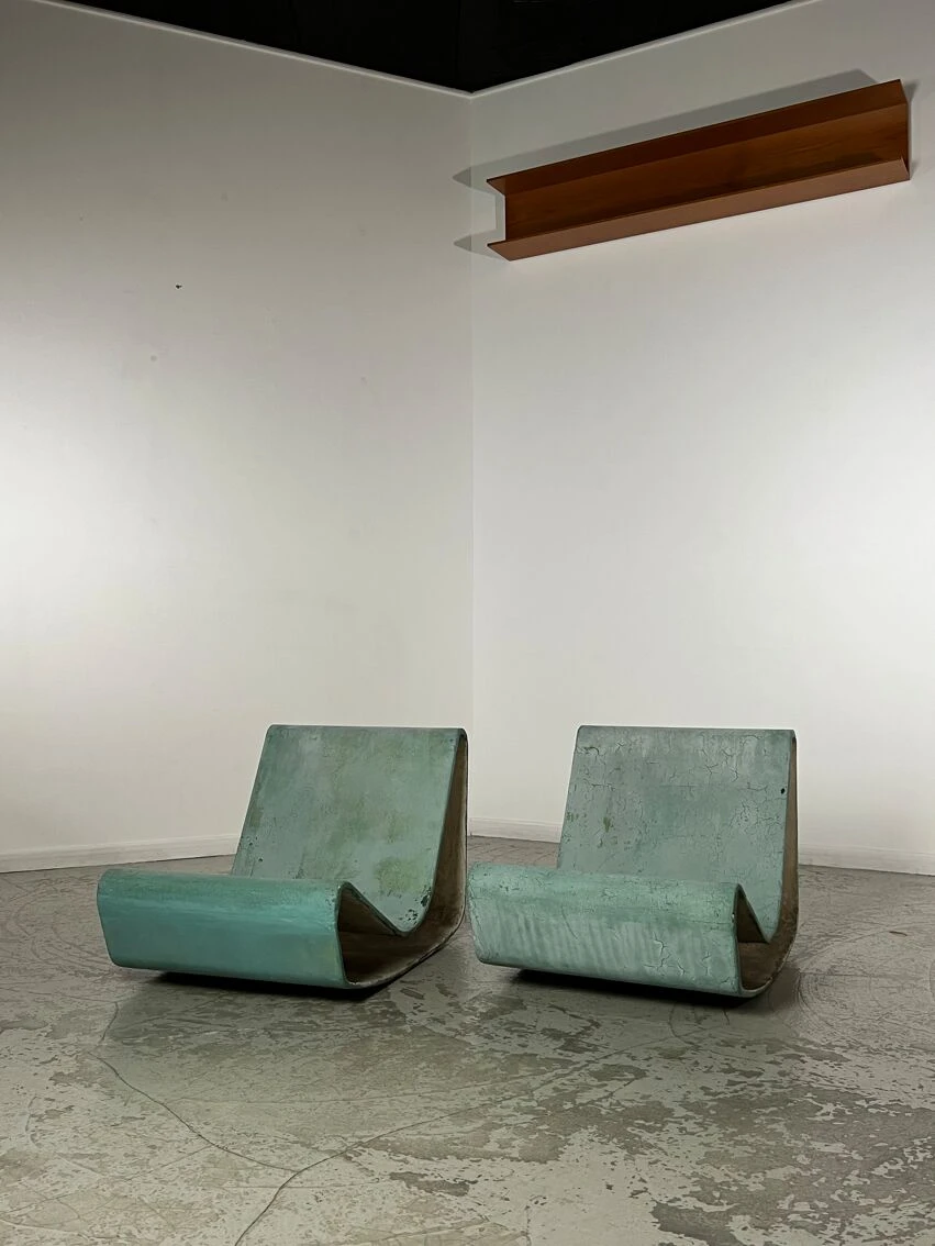 Paire De Fauteuils Loop Par Willy Guhl Pour Eternit Suisse Années 1950 4 Paire De Fauteuils Loop Par Willy Guhl Pour Eternit Suisse Années 1950 – Image 2