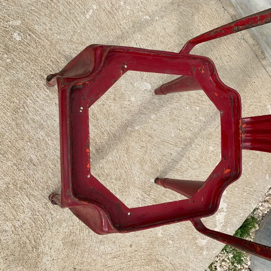 Lot De 7 Chaises Joseph Mathieu Bordeaux Années 30 7 Lot De 7 Chaises Joseph Mathieu Bordeaux Années 30 – Image 5