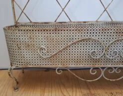 Jardinière Française En Fer Forgé Avec Treillis -Jardin Fournitures Boutique f997df18 b1a1 40ba b3fb 5487b513a760