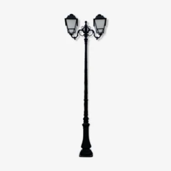 Lampadaire En Fonte Par Claude Lefebvre Hauteur 4m30