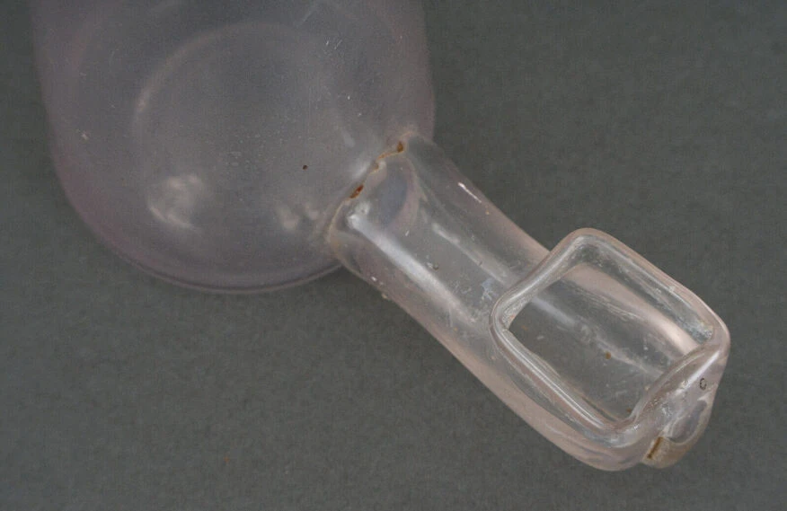 Abreuvoir Pour Oiseau En Verre Soufflé XIXe 10 Abreuvoir Pour Oiseau En Verre Soufflé XIXe – Image 8