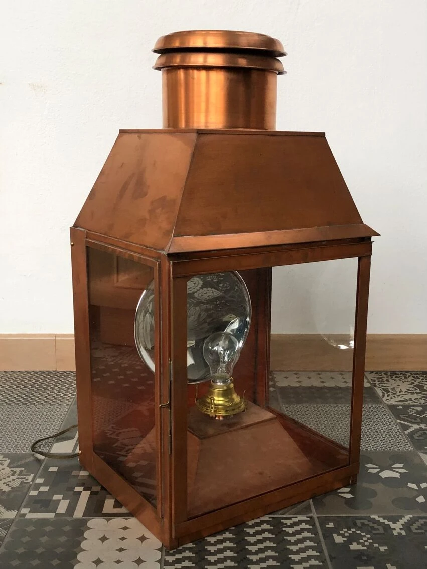 Lanterne En Cuivre 5 Lanterne En Cuivre – Image 3