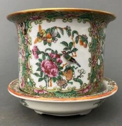 Cache-pot Et Sa Soucoupe Canton Porcelaine XIXe -Jardin Fournitures Boutique fbc2d1c4 d34b 4c97 b06e 51eda13f3915