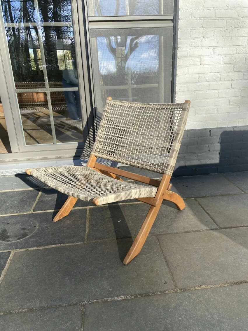 Chaise De Jardin Rétro En Rotin 12 Chaise De Jardin Rétro En Rotin – Image 10