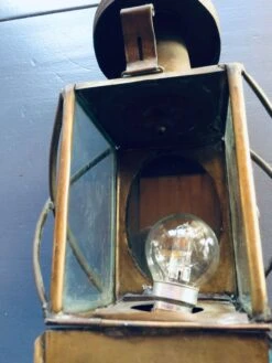 Paire D'anciennes Lanternes De Fiacre En Cuivre Vers 1900 -Jardin Fournitures Boutique fce042be 9590 48fe bfe6 9a35d028329c