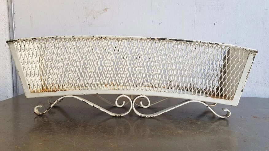 Jardinière Années 1950 En Fer Forgé 5 Jardinière Années 1950 En Fer Forgé – Image 3