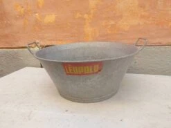 Ancienne Bassine En Zinc " Leopold " Excellent état -Jardin Fournitures Boutique ff39174f 42f4 4448 8254 35de2601af04
